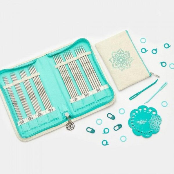 estuche agujas doble punta knit pro mindful