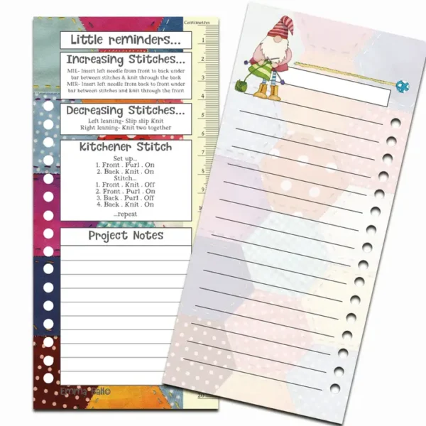 cartas de notas gnomos emma ball