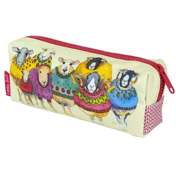 estuche lápices ovejas emma ball